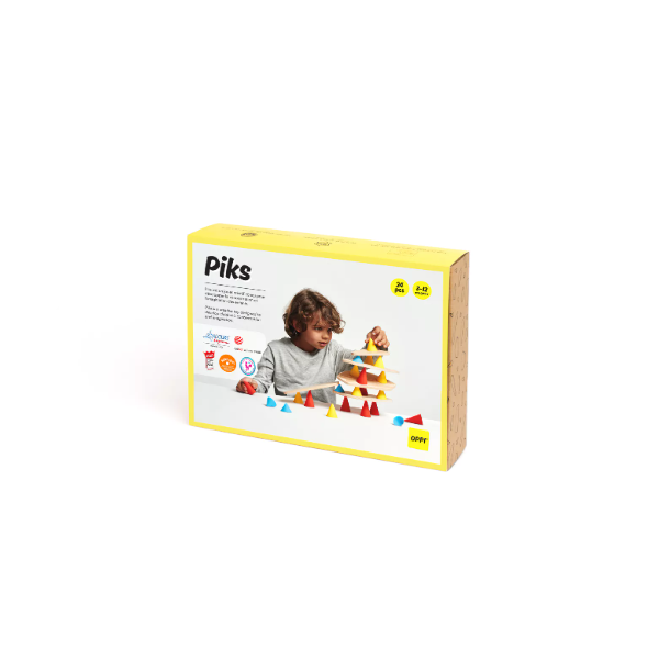 Piks, un jeu de construction en bois pour développer la concentration des  enfants made in Montpellier
