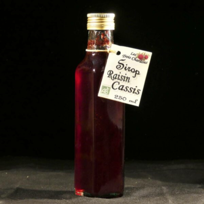 Sirop raisin cassis