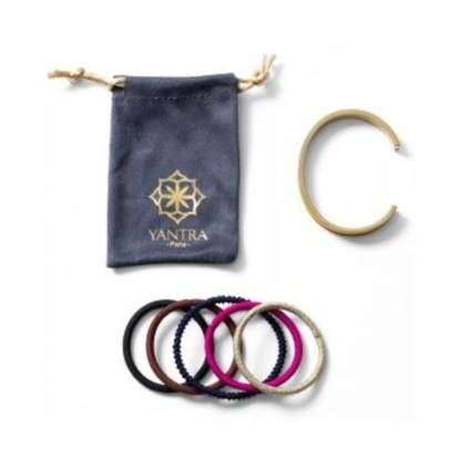 Bracelet porte-élastique mini doré