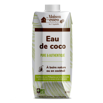Eau de noix de coco tétrapack - 50cl