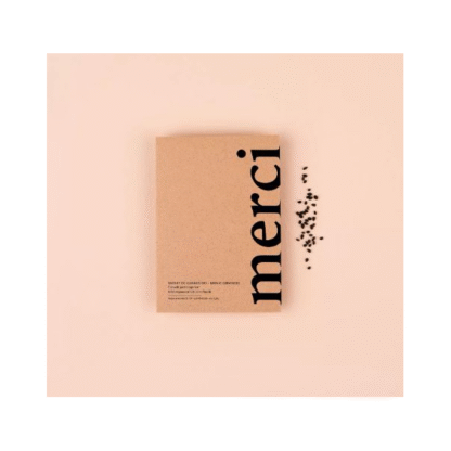 Sachet de graines merci cÔté basilic