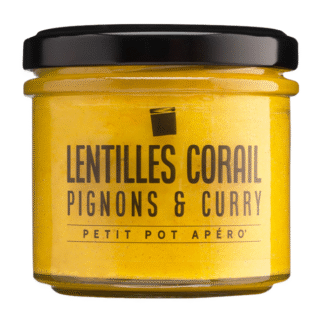 Tartinade corail pignons curry