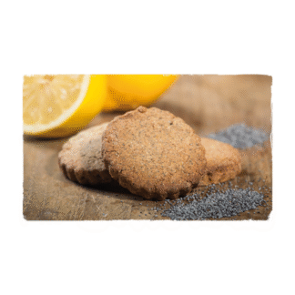 Biscuit sable citron pavot l'oie gourmande