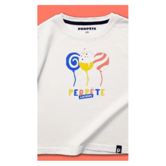 Tee-shirt perpètelicious 4 ans