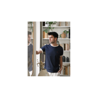 Tshirt homme constant marine ts – Image 3