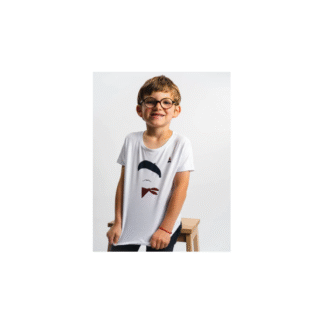 Tshirt enfant moustache 12ans