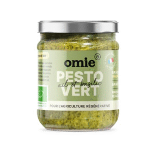 Pesto vert basilic bio (basilic d'idf)