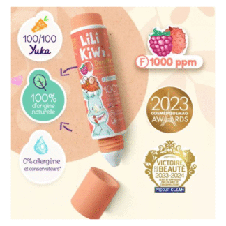 Dentifrice bio fluoré framboise-litchi – 100 % d’ingrédients d’origine naturelle