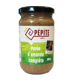 Purée d'amandes complètes bio