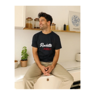 T-shirt homme raclette addict coton bio tm