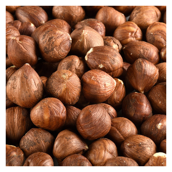 Noisettes crues decortiquees